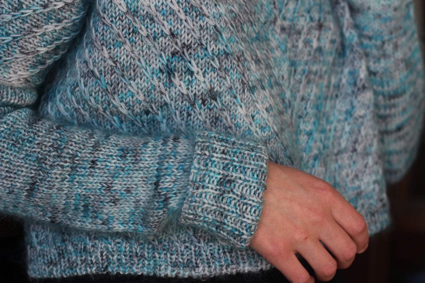 Refracted Sweater Knitting Pattern