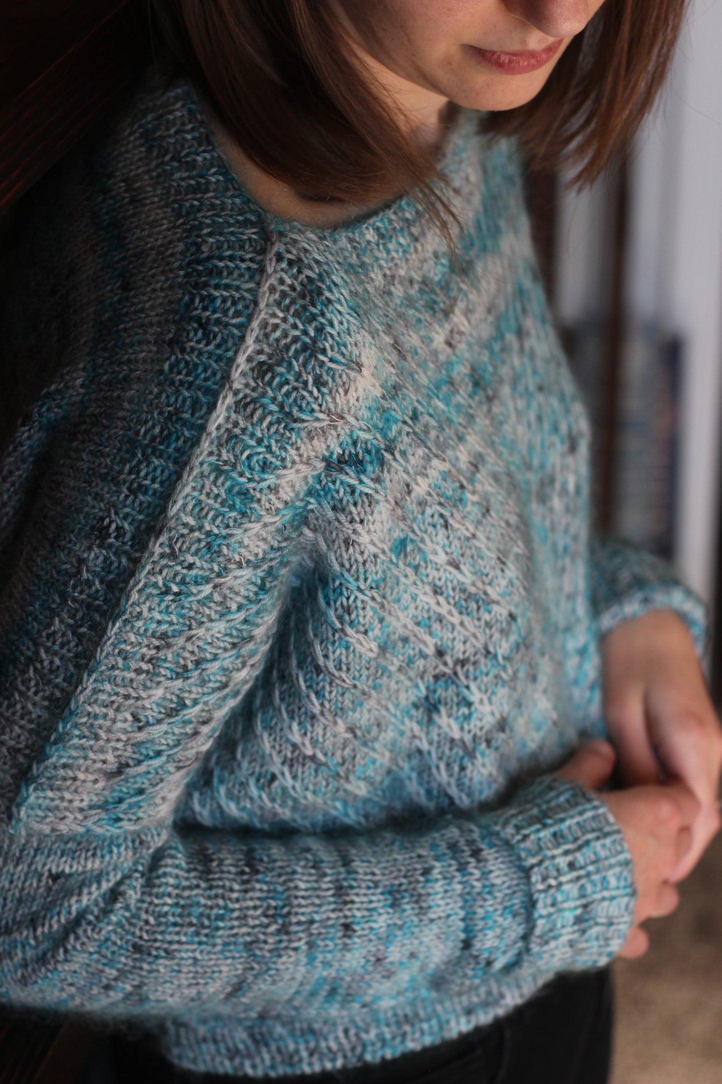 Refracted Sweater Knitting Pattern