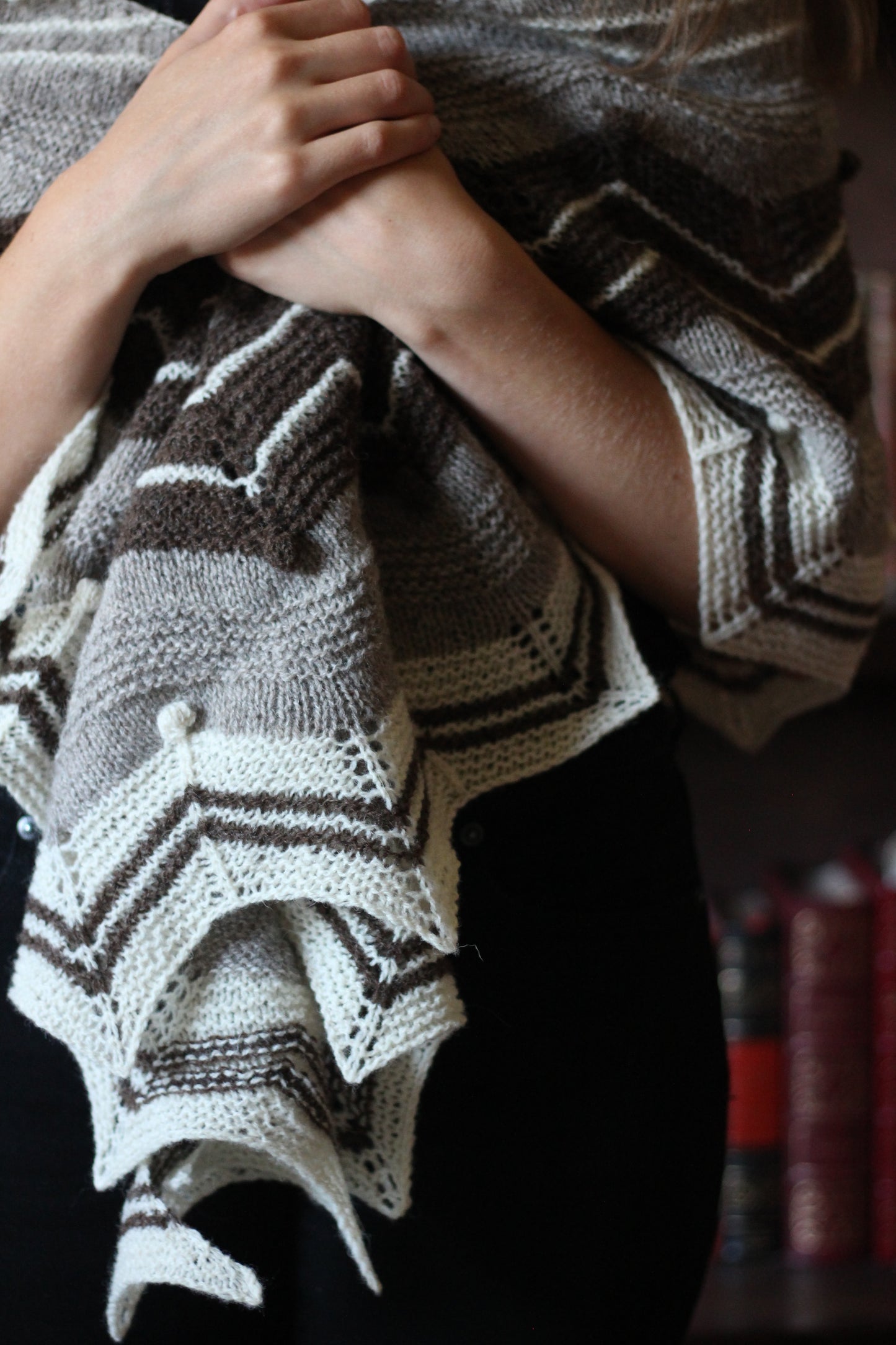 Rosie Cotton Shawl Knitting Pattern