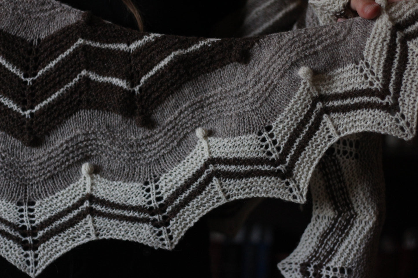 Rosie Cotton Shawl Knitting Pattern