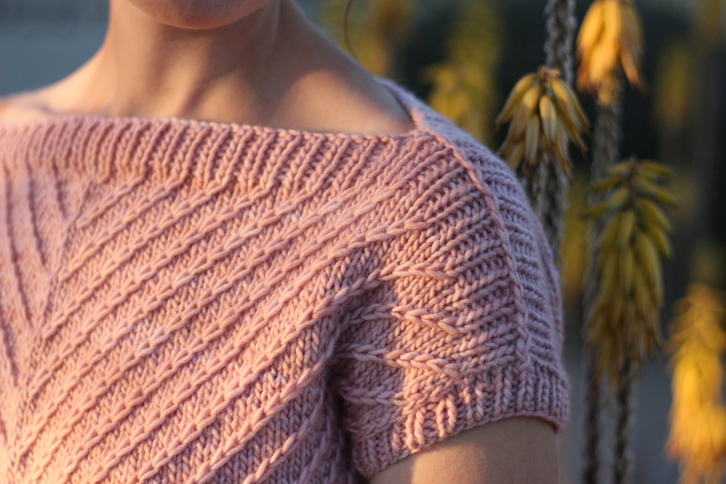 Refracted Sweater Knitting Pattern