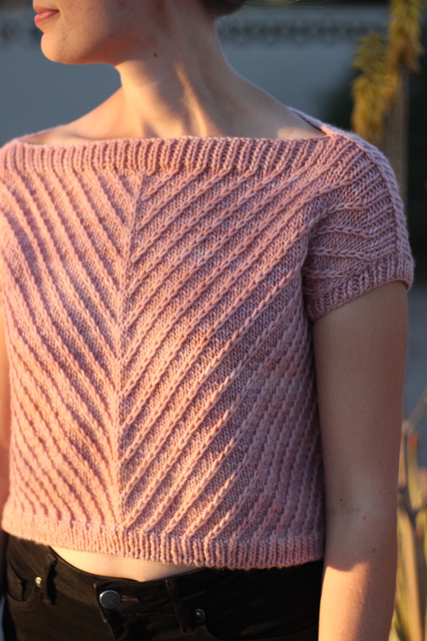 Refracted Sweater Knitting Pattern