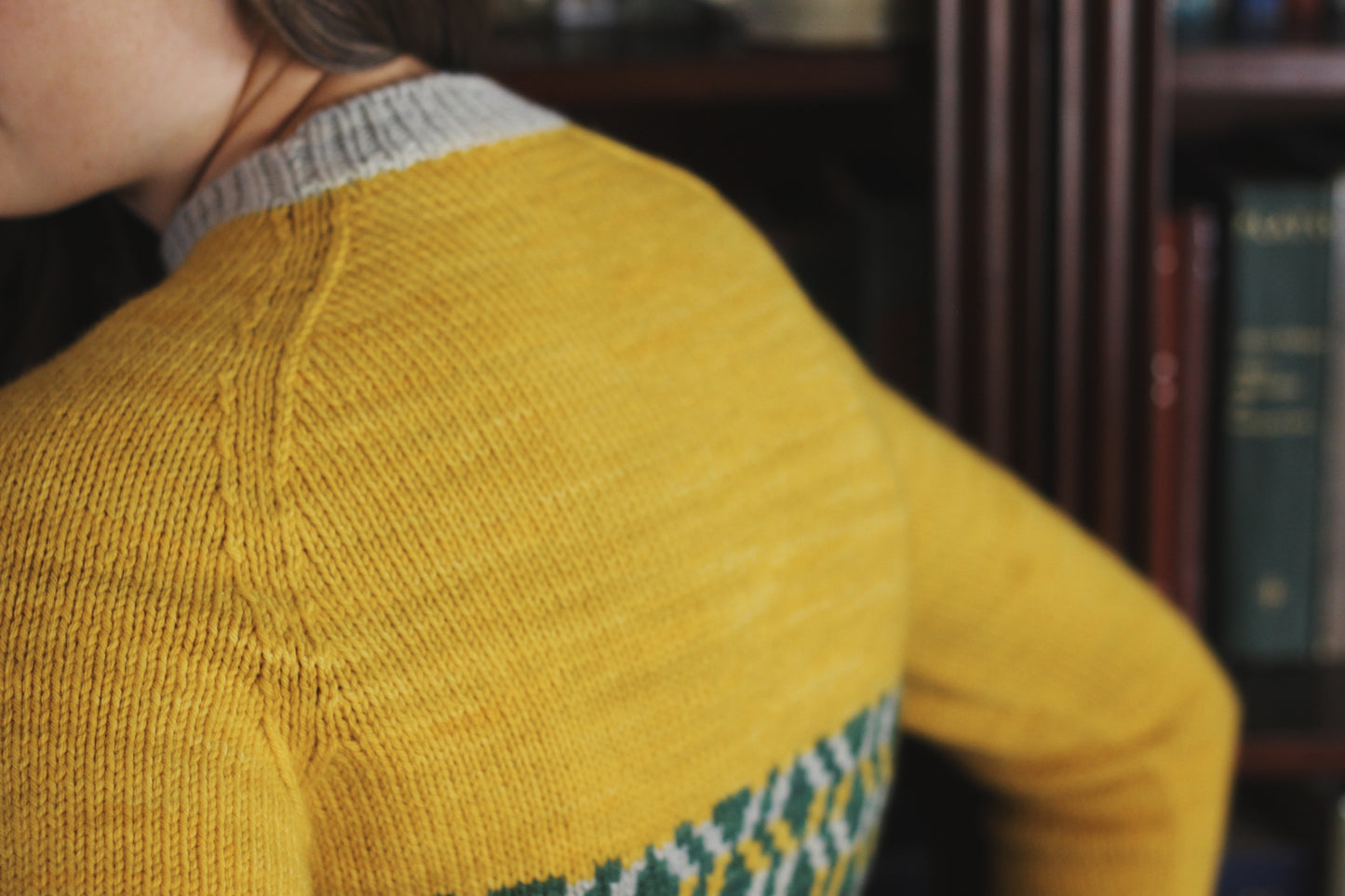 Nessa Raglan Knitting Pattern - Printed